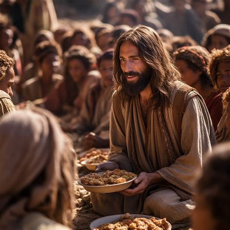 loaves and fishes bible story|Matthew 14:13.